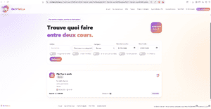 index on sfait ca plateforme evenenement